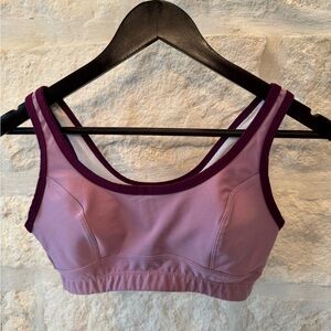 Women's Purple Sports Bra-34B (Moving Comfort)